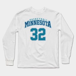 Minnesota Basketball - Player Number 32 Long Sleeve T-Shirt